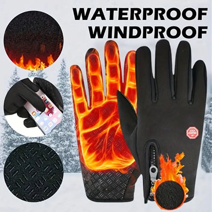 🔥This Week Promotion-Ultimate Waterproof & Windproof Thermal Non-Slip Gloves