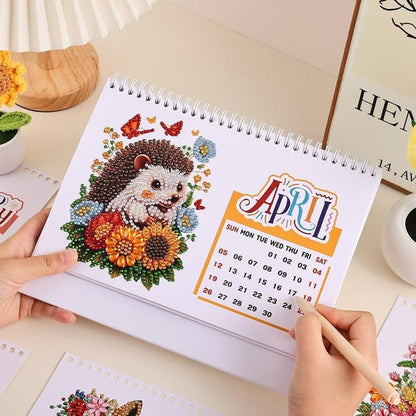 🔥LAST DAY 50% OFF💎2026 DIY Diamond Painting Desk Calendar🗓️