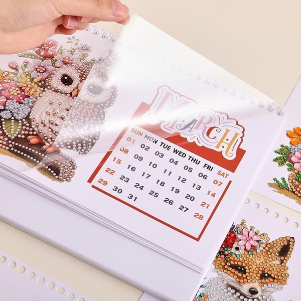 🔥LAST DAY 50% OFF💎2026 DIY Diamond Painting Desk Calendar🗓️