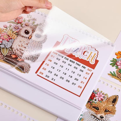 🔥LAST DAY 50% OFF💎2026 DIY Diamond Painting Desk Calendar🗓️