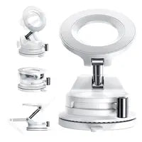 QIAWI ™ SuctionPro 360° Vacuum Car Phone Holder – Compact, Secure & Effortlessly Adjustable