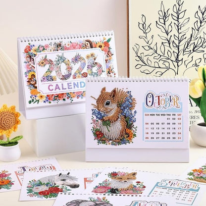 🔥LAST DAY 50% OFF💎2026 DIY Diamond Painting Desk Calendar🗓️