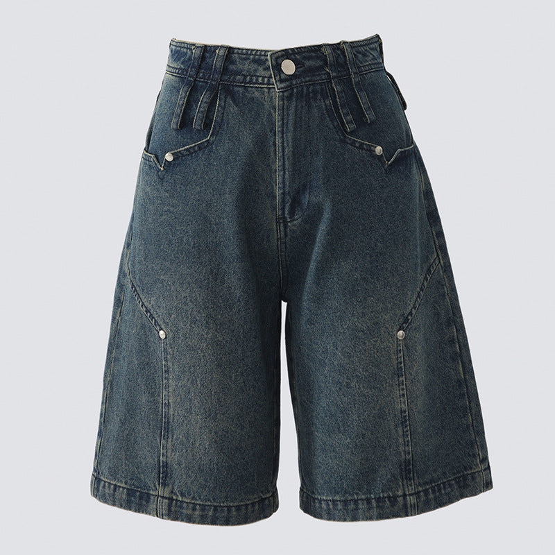 Retro Five-Pocket Pants