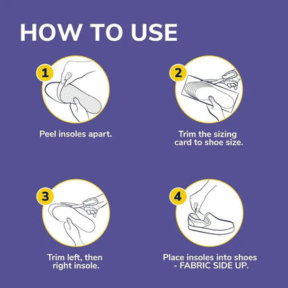 AQA™ Magnetic Acupressure Insoles for All-Day Foot Comfort